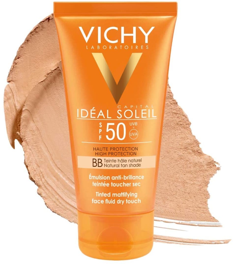 IDEAL SOLEIL BB TOQUE SECO CON COLOR 50ML