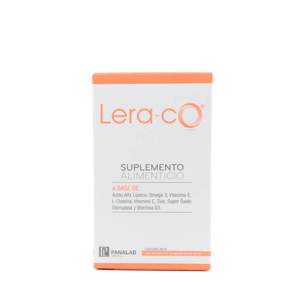 LERA-CO SUPLEMENTO 30 CAP 873MG C/U