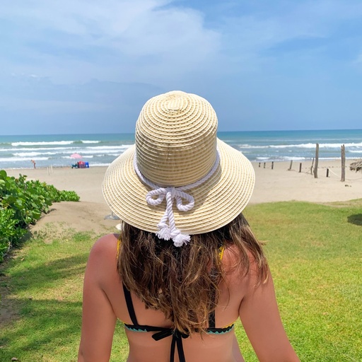 [201709130152] ANTIBES HAT BEIGE UNITALLA