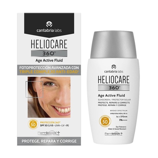 [8470001977786] HELIOCARE 360 AGE ACTIVE FLUID FPS 50+ 50 ML