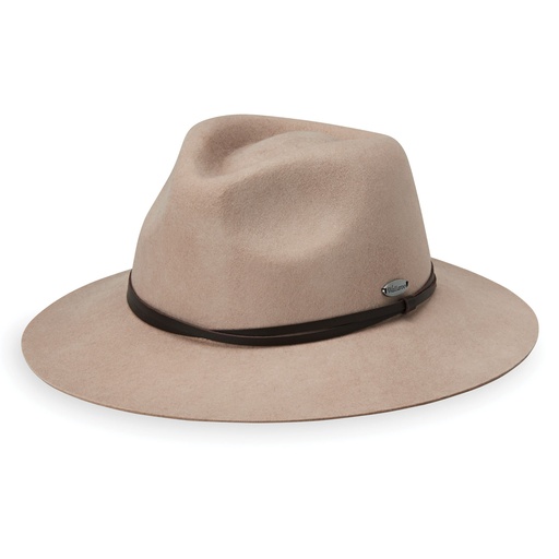 [811810035126] ASPEN HAT TAUPE SPF 50+