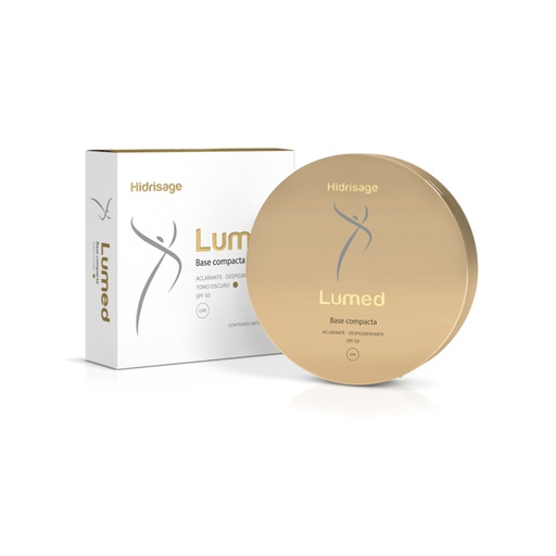 [7703281001546] HIDRISAGE LUMED BASE COMPACTO TONO CLARO 11G