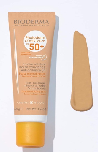 [3701129803431] PHOTODERM COVER TOUCH DORADO 40GR