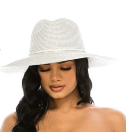 [10612] EMMA HAT WHITE FPS 50+