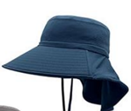 [10605] CAIRO HAT NAVY FPS 50+