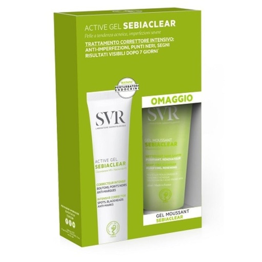 [3662361003471] SET SEBIACLEAR ACTIVE GEL + GEL MOUSSANT 55 ML